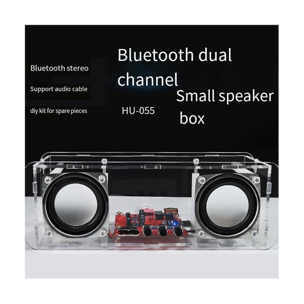 Gör-det-själv Bluetooth högtalarsats Elektronik Gör-det-själv-lödningsprojekt Praxis Lödmontering Diy Electronic([HK])