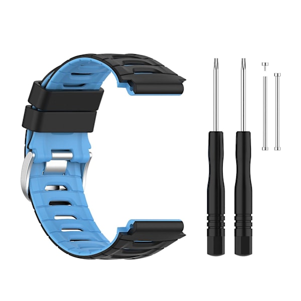 Pehmeä silikonihihna sopii Garmin Forerunner 920XT -älykelloon [HK]