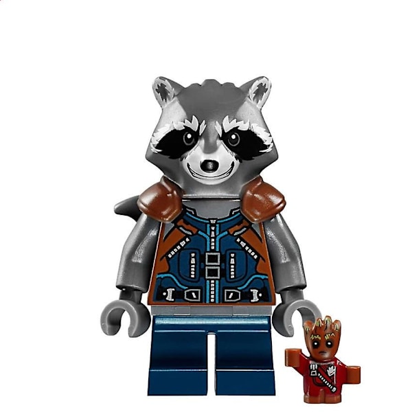 9 stk. Guardians of the Galaxy Minifigurer Byggeklodser Legetøj