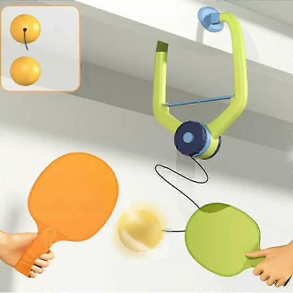 Justerbart bordtennisträningsspel för dörr[HK]