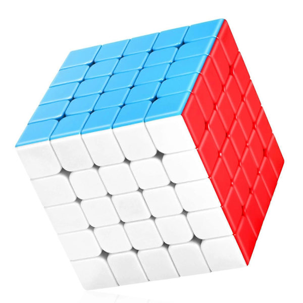 3x3/4x4/5x5 Speed Cube -taikakuutio lapsille ja aikuisille, tarraton [HK] 5x5x5