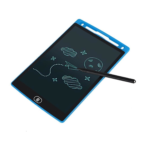 Blå 8.5in LCD Skrivebrett Elektronisk Tegnebrett Doodle Pad[HK]