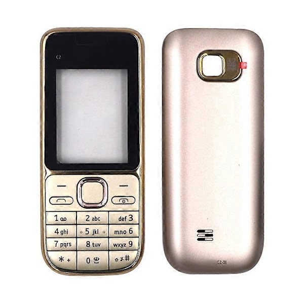 Komplett deksel for Nokia c2-01[HK] Gold