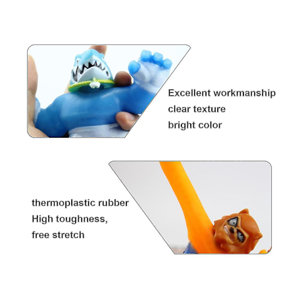 Goo Jit Zu Goo Shifters Blazagon Pack. Stretchy, Squishy Goo Ed Leksak Med En Goo Transformat,[HK] White
