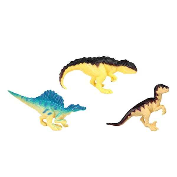 Dinosaurfigurleker Småbarn Dinosaurleker for Akvariumpynt Hagescene 6 stk A[HK]