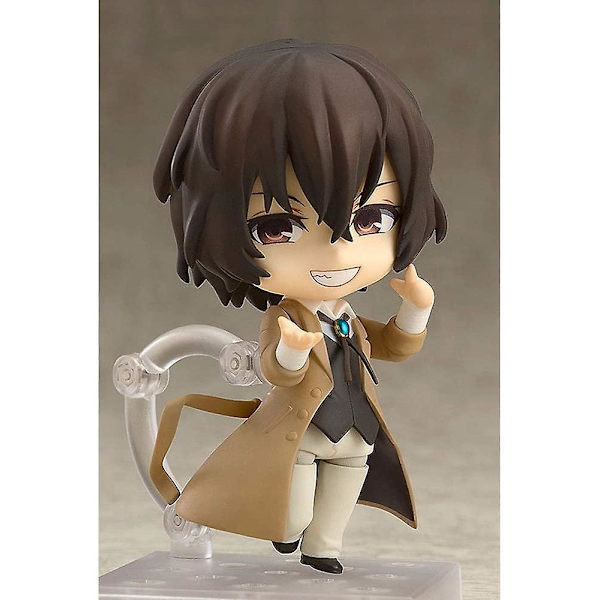 Bungo Stray Dogs Dazai Osamu Nendoroid Action Figures Q Versjon Tilbehør Bevegelig Spillkaraktermodus Animefigurer[HK] As shown