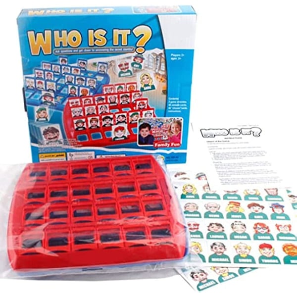 Gjett Hvem Brettspill Leketøy Ltgb Morsomme Familie Gjettespill Foreldre-barn Pedagogiske Leker Perfekt Ferie Jule Bursdag For Barn Gutter Gir[HK] Multiplication Board