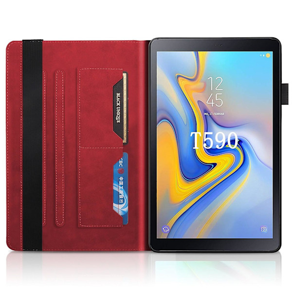 Læderetui til Samsung Galaxy Tab A 10.5 T590 til Samsung Galaxy Tab A 10.5 T590[HK] Red