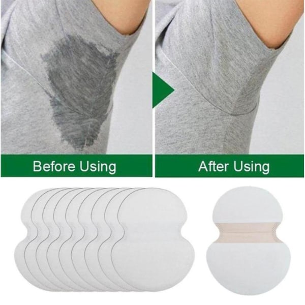 1 par Unisex Svetteputer Sommer Deodoranter Underarm Anti Perspirasjon Svetteputer Engangs [HkkK]