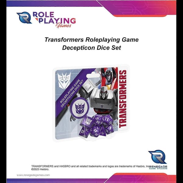 Transformers RPG Decepticon terningesæt[HK]