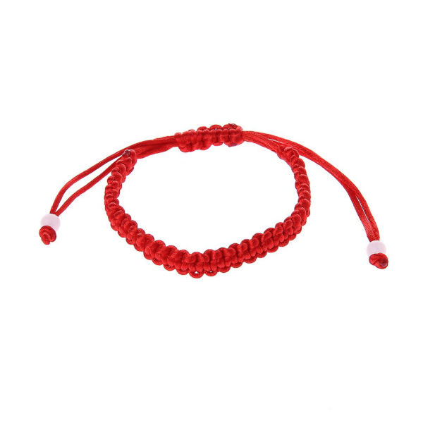 Lucky Red String Flätade Armband Handgjorda Kabbalah Stickning Armband Smycken