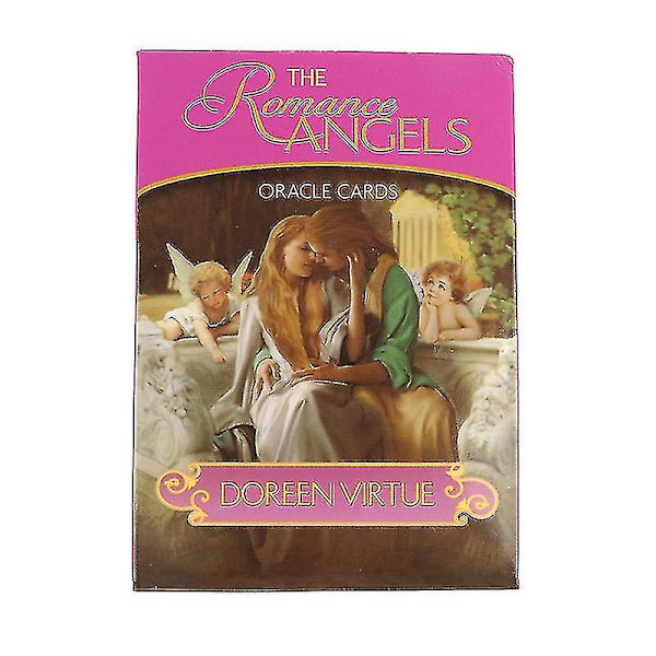 Nya Romance Angels Oracle Cards Tarotkort Party Spådom Divination Brädspel[HK]