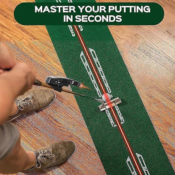 Golf Laser Putting Träningshjälp med Två Lägen, Laser Putt Tränare för Justeringsverktyg[HK]