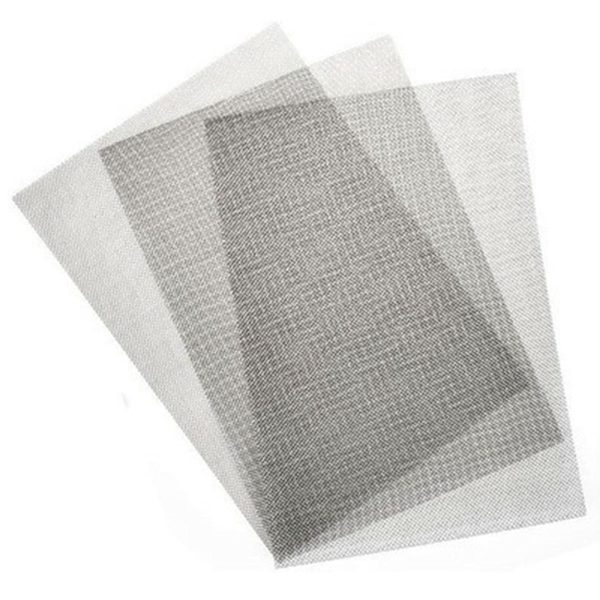304 Ruostumattomasta Teräksestä Valmistettu Verkko Tuuletusritilän Hyönteissuojaksi 5x5mm 60x30cm[HkkK]