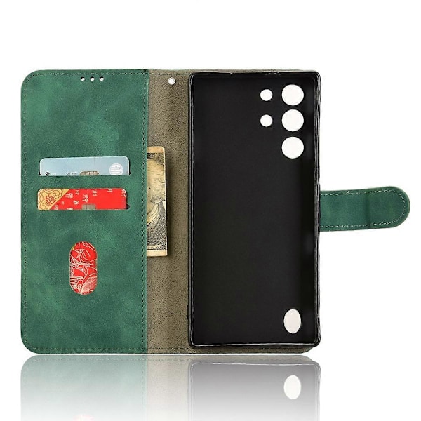 ZTE nubia Red Magic 10 Pro 5G Nahkakotelo Ihoa myötäilevä Pudotussuoja Lompakkokotelo [HK] Style C Multicolor
