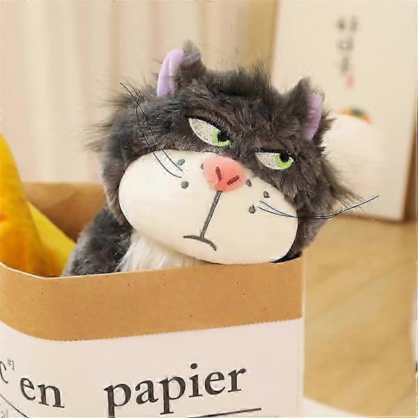 25-26 Vrede Kat Fyldte Dyr Legetøj, Søde Kat Killing Plys Legetøj[HK] 35cm