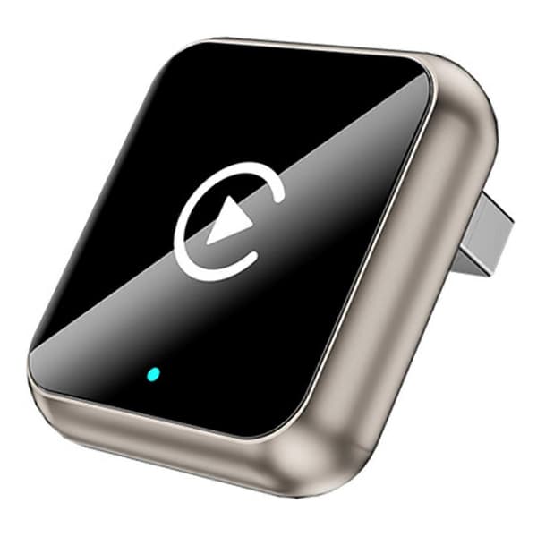 2025 Opgraderet Trådløs Carplay Adapter til Android Iphone, Konverter Kablet til Trådløs, Mini Bilforbindelse Usb Dongle Ai Boks[HK] Glod
