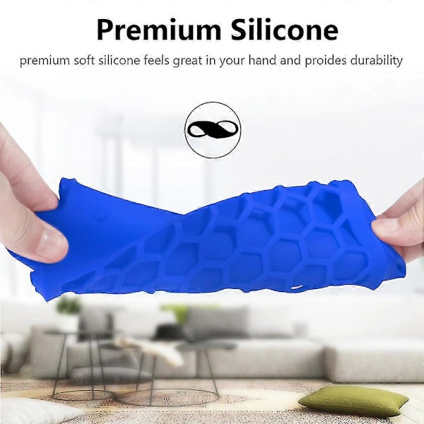 Pehmeä silikonisuojakotelo karabiinilla Sonos Roam -kaiuttimelle [HK] Blue