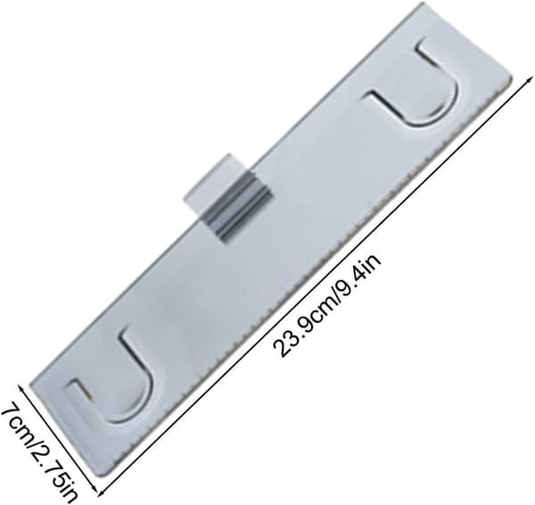 Monitor Dokument Papirholder, Sticky Note Holdere til Skærm, Computer Skrivebordsorganisatorer med Klips, til Dokumenter, A4 Papir, Busi[HK]