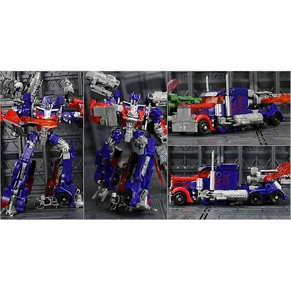 Transformers: Age of Extinction - Optimus Prime og Hornet Alloy Legetøj - 360 Graders Roterbare Modeller[HK] Optimus Prime