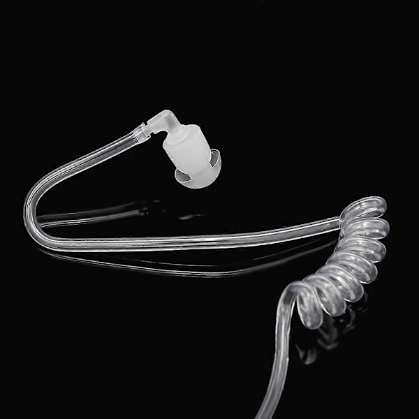 Radiopuhelin Kuulokkeet 2-nastainen Peitekuuloke Akustinen Putki Kuulokemikrofoni Suurella Mikrofonilla PTT Motorola Kaksisuuntaiselle Radiopuhelimelle M-pistoke [HK]