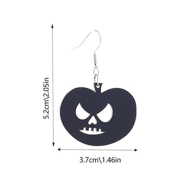 Halloween øreringe Drop Dangle Halloween øreringe til kvinder Halloween tema Drop Dangle øreringe sæt til døtre piger [HK] Sky Blue