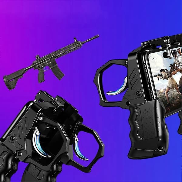 Mobiltelefon Gaming Gamepad Joystick Skyte Spillhåndtak Kontroller For Pubg[HK]