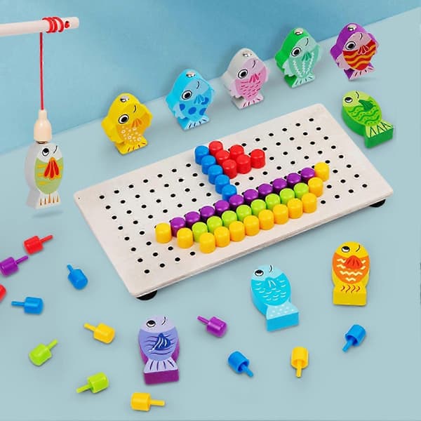 DIY Mosaikkpuslespill for småbarn[HK]