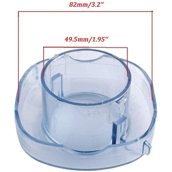 Lopplukke for Vitamix Blender - Reservedeler Passer for Drink Machine 2 Speed, Vita Prep, Plugg Høy Pr[HkkK] Transparent