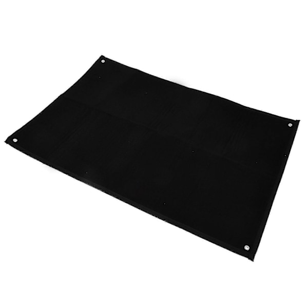 Militær Patch Samling Display Panel Vægophæng Holder Til Morale Hook And Loop Emblemer Sort[HK]