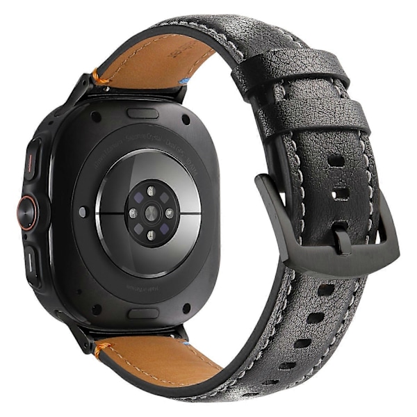 Type C Samsung Galaxy Watch Ultra 47mm -kellon korvaava aito nahkaranneke [HK] Style D Multicolor