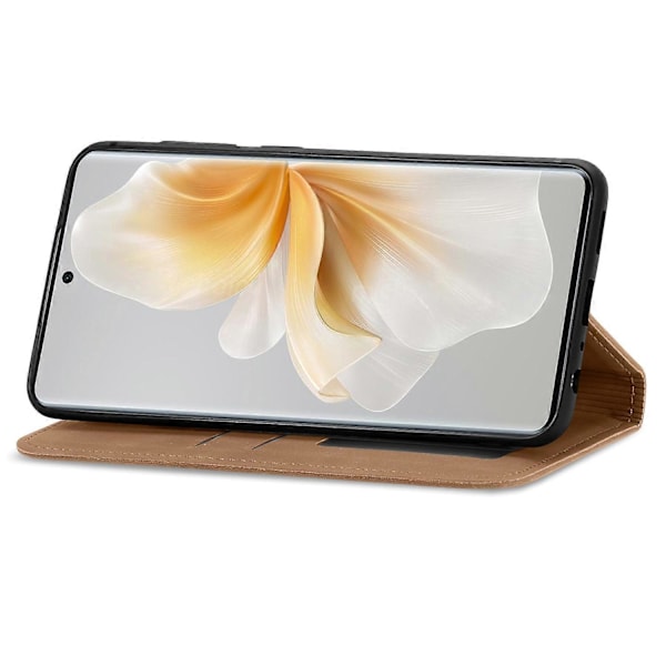 For TCL 50 Pro NxtPaper 5G Telefondeksel [HK] Brown Multicolor