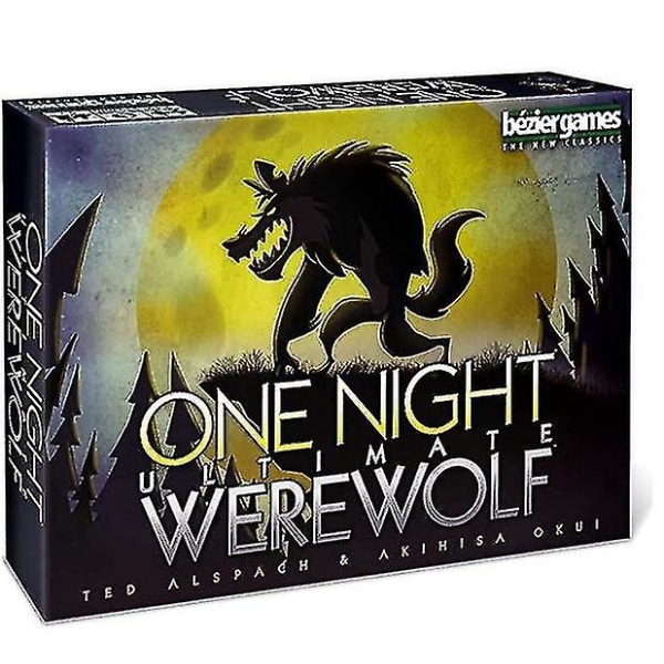 One Night Ultimate Werewolf - Lautapeli ja sinetöidyt lahjat Lelut[HK]