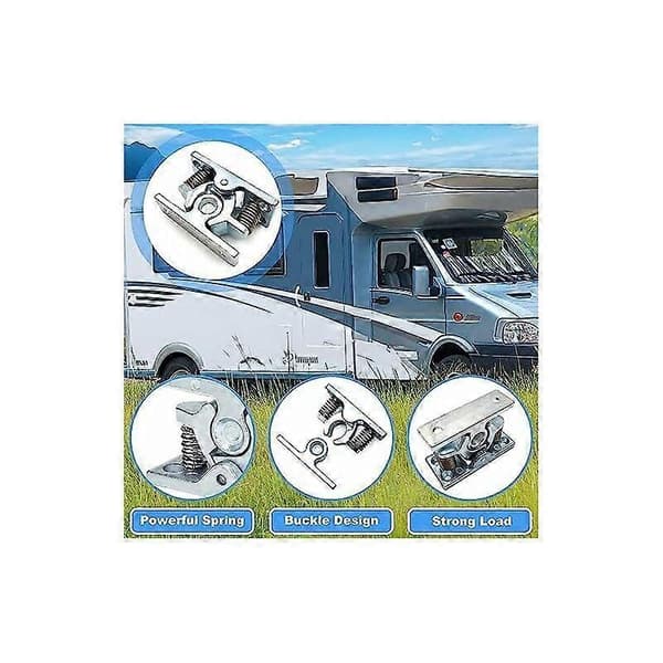Campingvogn Dørstoppere, Zinklegering, Fjederblok[HK]