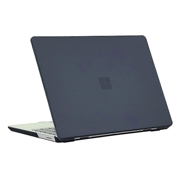 Matt Skal för Microsoft Surface Laptop Go 3 2 1 12.4 tum (1943 2013) Hårt PC Laptop Skydd -[HK] Black Multicolor