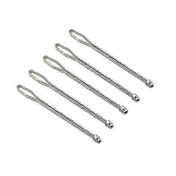 f 1 Set Bodkin Bodkins Lång Kulspets Nyp & Tråd Band Elastisk Allt (silver2st)[HK]