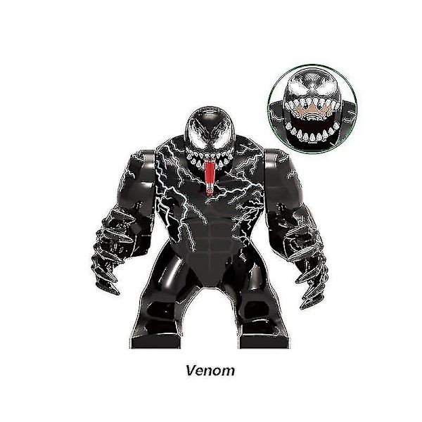 4 stk. Venom Riot samlefigurer til børn [HK]