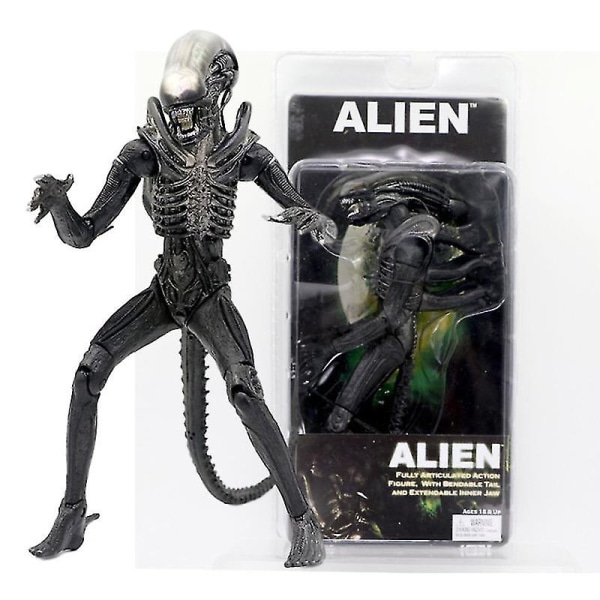 Predator Figur Neca Aliens Vs Predator Series Alien Covenant Elder Youngblood Predator Orm Hunter Toy Film Actionfigur[HK] E