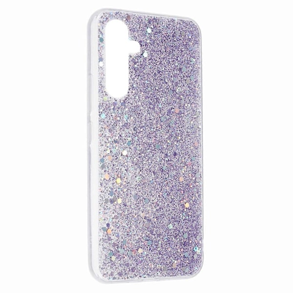 Glittery ridsefast TPU telefoncover til Samsung Galaxy A35 5G [HK] Style D Multicolor