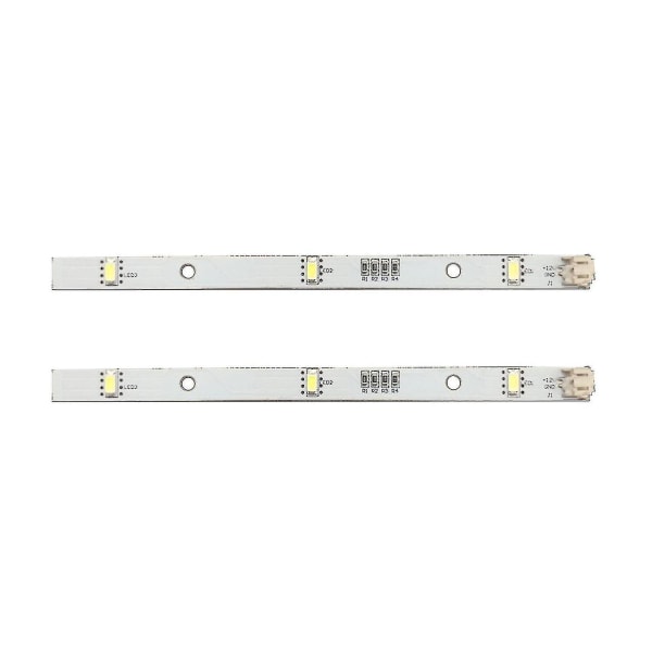 HKK  2x LED-remsa  för Rongsheng Hisense Logik kylskåp frysar Mddz-162a 1629348