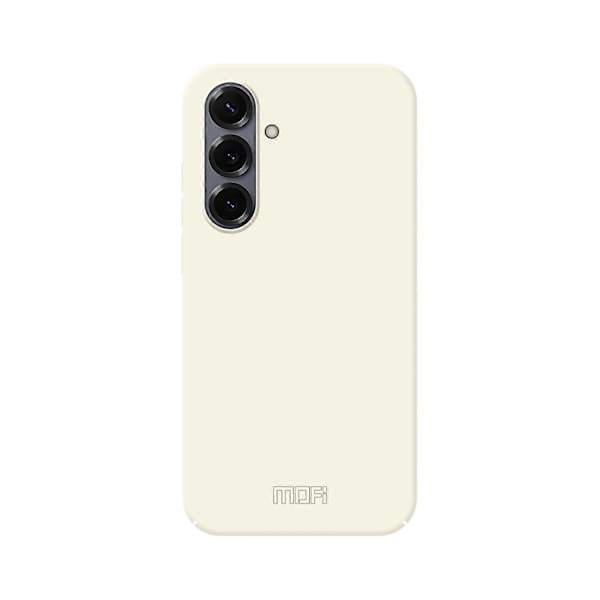 Til Samsung Galaxy S25 Telefon Cover MOFI JK Qin Serie Hud-Berørings Mat Anti-fingeraftryk Bagside Cover -[HK] Beige Multicolor