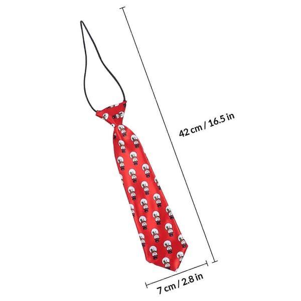 Julebørneslips Kreative slips til børn 4 stk. polyester silke [HK]