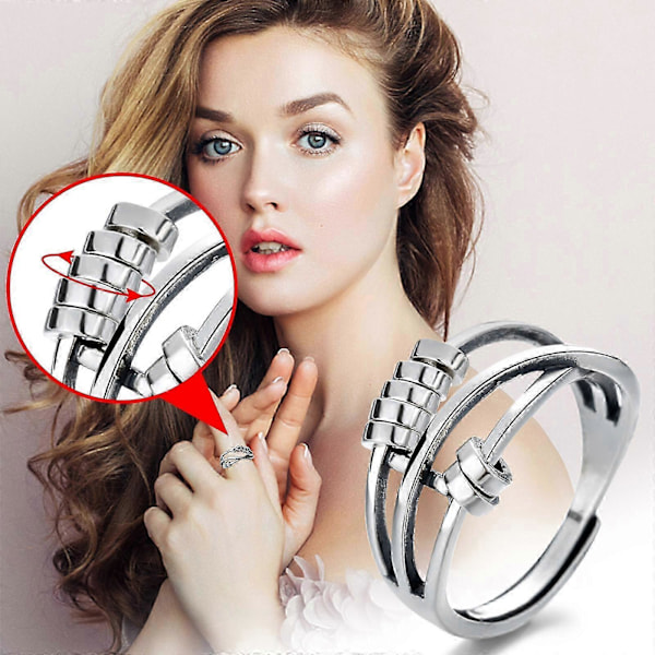 Ring, Ahdistus Fidget Naiset-Sormukset Ahdistus Fidget Ahdistus