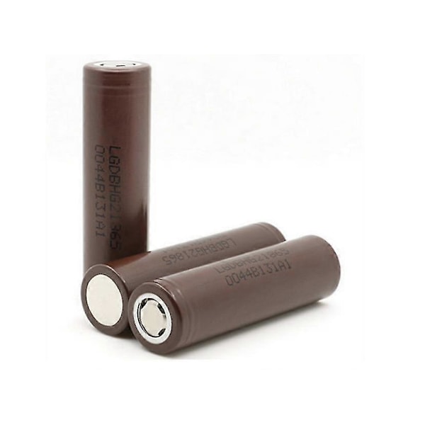 Två 18650lg He2 3.7v 2500mah Ny Version Märkning 25a Urladdning Handborr Kraftbatteri[HK]
