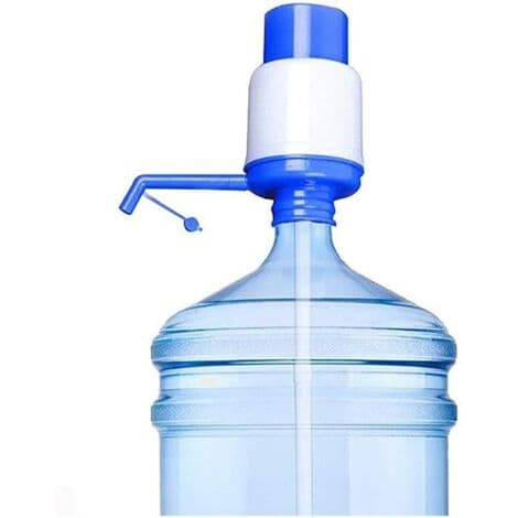 Ahlsen Manuell Vattenflaskpump - Bärbar Vattenpump - Plast - Dricksvattendispenser (HK)