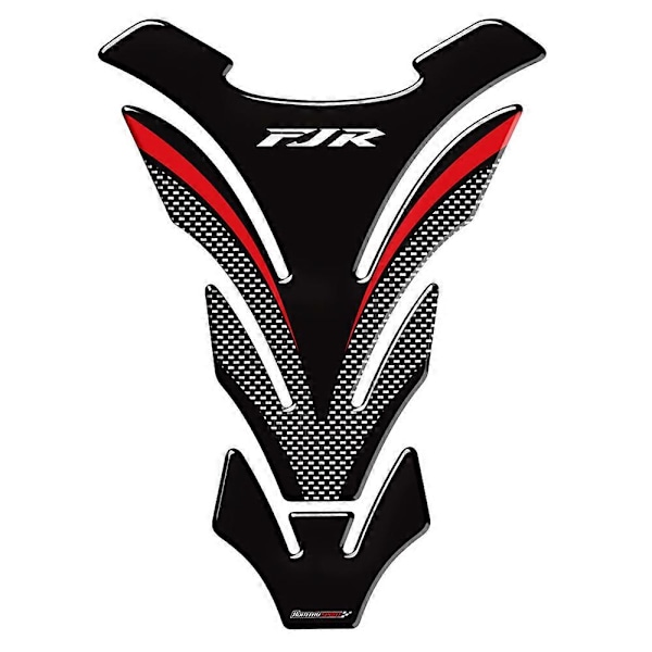 3D hiilikuitu-look moottoripyörän tankin suojatarra Yamaha FJR 1300 FJR1300 A AS ABS [HK] C