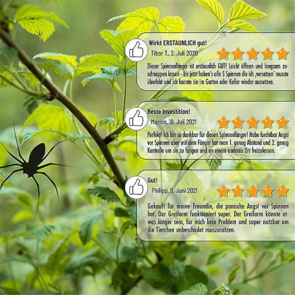 HKK  Rebirth Spider Catcher Spider Catcher Insect Catcher - Spider Catcher Grasping Arm (vihreä)