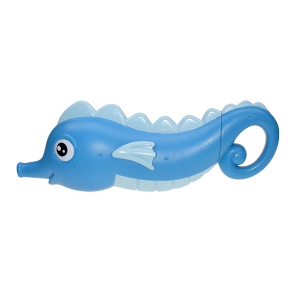Djurtecknad vattenpistol sommar simning strand utomhus vattenleksaker för barn småbarn[HK] Blue Hippocampus