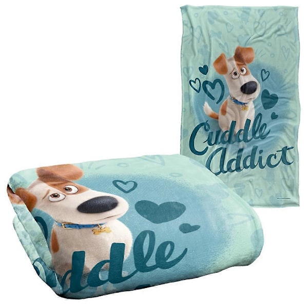 Husdjurens hemliga liv Filt, Cuddle Addict Silkeslen Supermjuk Pläd throw blanketfsgyde420[HK] 40x30in 76x102cm