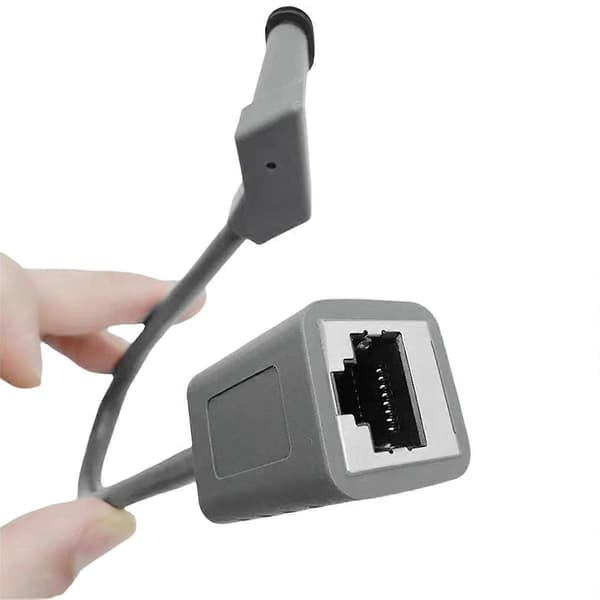 RJ45 förlängningskabeladapter 1200 Mbps hastighet för parabol och router[HK]